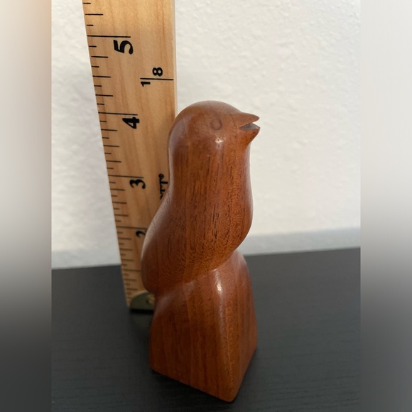 Vintage Hand Carved Wooden Bird. - Picture 4 of 4